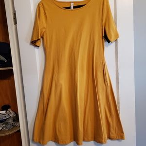 Mustard Yellow Dress